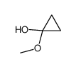 Cyclopropanol, 1-methoxy- 结构式