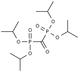 四异丙基羰基二膦酸酯 结构式