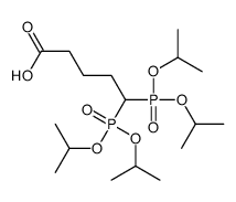Pentanoic acid, 5,5-bis[bis(1-methylethoxy)phosphinyl]- 结构式