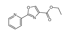 2-(吡啶-2-基)恶唑-4-羧酸乙酯 结构式