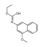 Carbamic acid, (4-methoxy-2-naphthalenyl)-, ethyl ester (9CI) 结构式