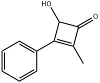 4-羟基-2-甲基-3-苯基-2-环丁烯-1-酮 结构式