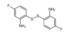 2,2'-二硫代双[5-氟苯胺] 结构式