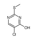 5-氯-2-(甲硫基)-4(3H)-嘧啶酮 结构式