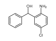 2-氨基-5-氯-α-苯基苯甲醇 结构式