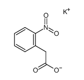 2-硝基苯乙酸钾 结构式