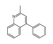 2-甲基-4-苯基喹啉 结构式