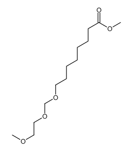 Octanoic acid, 8-[(2-methoxyethoxy)methoxy]-, methyl ester 结构式