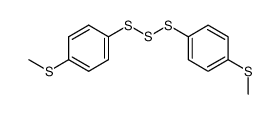 Trisulfide, bis[p-(methylthio)phenyl] 结构式