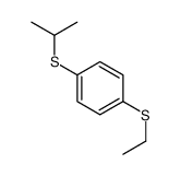 1-(Ethylthio)-4-[(1-methylethyl)thio]benzene 结构式
