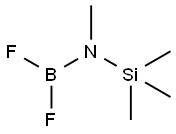 1,1-二氟-N-甲基-N-(三甲基硅基)硼胺 结构式