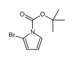 1-Boc-2-溴-1H-吡咯 结构式