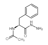 乙酰-L-苯丙氨酸酰肼 结构式