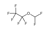 1-(二氟甲氧基)-1,1,2,2,2-五氟乙烷 结构式