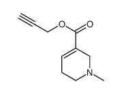 ARECAIDINE PROPARGYL ESTER HYDROBROMIDE SOLID 结构式