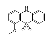 4-甲氧基-10H-吩噻嗪-5,5-二氧化物 结构式