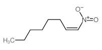 1-Octene, 1-nitro- 结构式