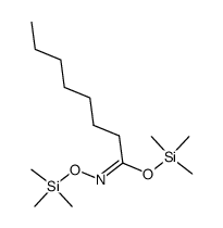 Octanimidic acid, N-[(trimethylsilyl)oxy]-, trimethylsilyl ester 结构式
