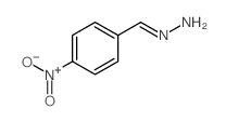 4-硝基苯甲醛腙 结构式