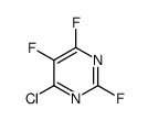 4-氯-2,5,6-三氟嘧啶 结构式