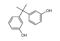 3,3'-(1-甲基亚乙基)双苯酚 结构式