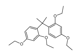 2,2-双(2,4-二乙氧基苯基)丙烷 结构式