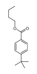 4-叔丁基苯甲酸丁酯 结构式