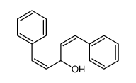 (1E,4E)-1,5-二苯基-1,4-戊二烯-3-醇 结构式