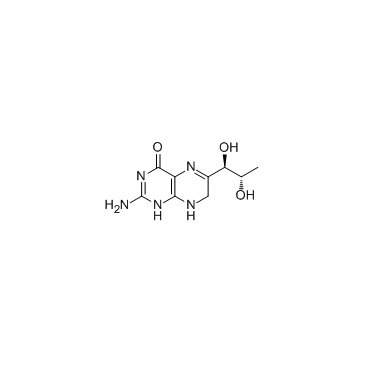 7,8-二氢生物蝶呤 结构式