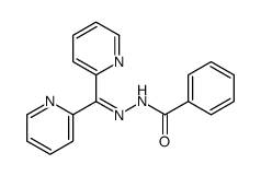 二-2-吡啶基酮苯甲酰腙 结构式