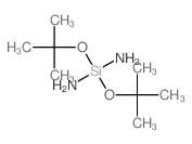 Diaminobis(1,1-dimethylethoxy)silane 结构式