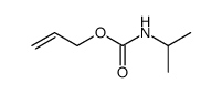 N-异丙基氨基甲酸烯丙酯 结构式