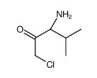 (S)-3-氨基-1-氯-4-甲基-2-戊酮 结构式