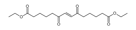 7-十四碳烯二酸-6,9-二氧代-1,14-二乙酯 结构式