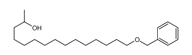 15-苄氧基十五烷-2-醇 结构式