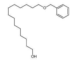 14-苄氧基十四烷-1-醇 结构式