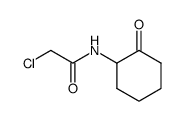 2-氯-N-(2-氧代环己基)乙酰胺 结构式