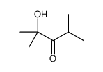 2-羟基-2,4-二甲基戊-3-酮 结构式