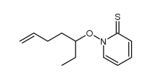 1-[(1-乙基-4-戊烯-1-基)氧基]-2(1H)-吡啶硫酮 结构式