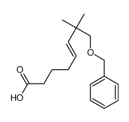 5-Octenoic acid, 7,7-dimethyl-8-(phenylmethoxy)-, (Z)- (9CI) 结构式