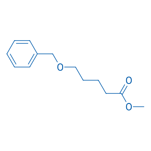 5-Benzyloxyvaleric acid methyl ester 结构式