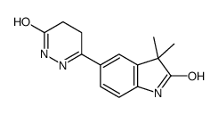吲哚利旦 结构式