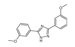 3,5-双(3-甲氧基苯基)-1H-1,2,4-三唑 结构式