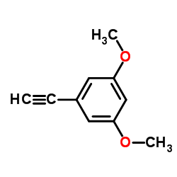 3,5-二甲氧基苯乙炔 结构式
