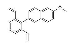 2-(2,6-二乙烯基苯基)-6-甲氧基萘 结构式
