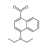 N,N-二乙基-4-硝基-1-萘胺 结构式