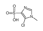 5-氯-1-甲基-1H-咪唑-4-磺酸 结构式