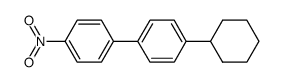 4-环己基-4'-硝基联苯 结构式