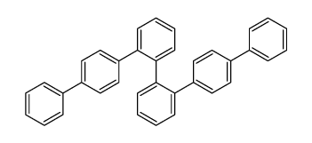 1,1':4',1'':2'',1''':2''',1'''':4'''',1'''''-六联苯 结构式