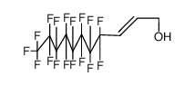 2-Undecen-1-ol, 4,4,5,5,6,6,7,7,8,8,9,9,10,10,11,11,11-heptadecafluoro-, (E)- (9CI) 结构式